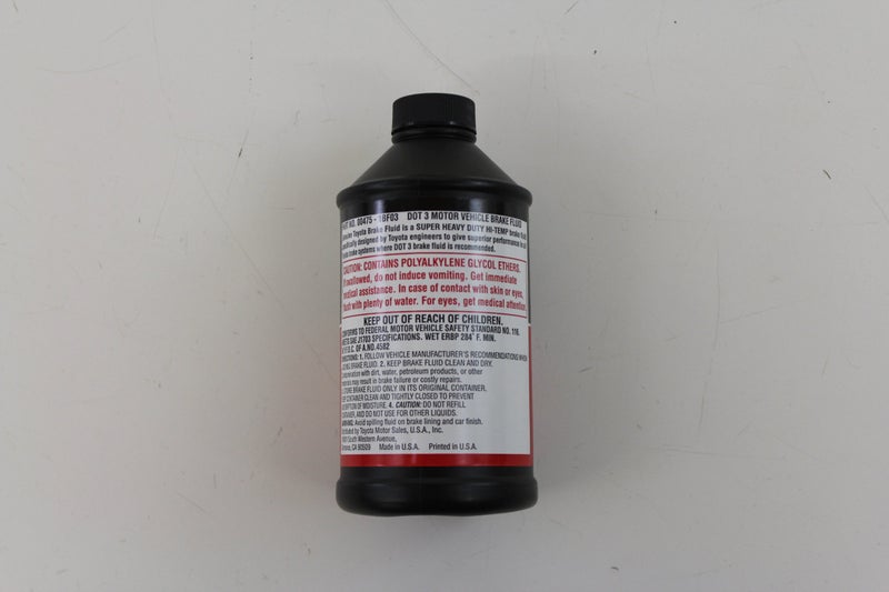 TOYOTA Genuine Toyota Fluid 00475-1BF03 Brake Fluid - 12 oz. - Image 2