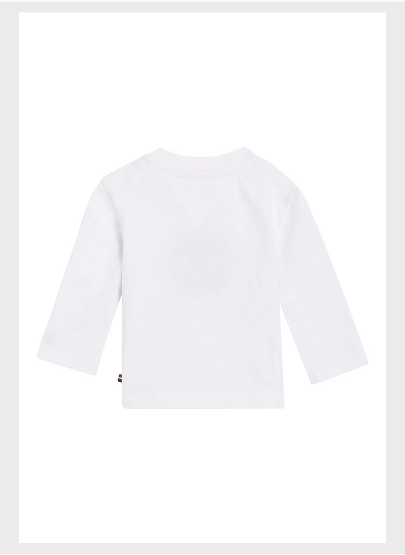 TOMMY HILFIGER - Infant Logo T-Shirt - Image 1