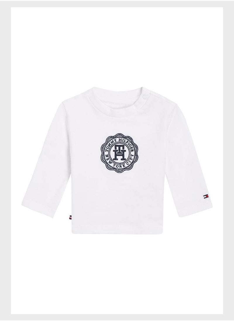 TOMMY HILFIGER - Infant Logo T-Shirt - Image 1
