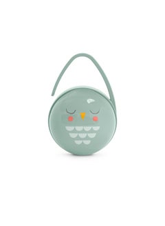 SUAVINEX Suavinex Bonhomia 2 in 1 Duo Baby Pacifier Case, Pacifier Holder, Holds 2 Baby Pacifiers, Baby Accessories, (Mint)  - Image 1