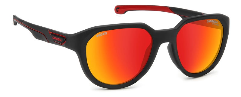 Carrera إطارات نظارات شمسية هندسية دائرية - Image 2