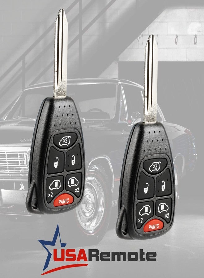 USARemote Key fits 2004 2005 2006 2007 Dodge Caravan and Grand Caravan/Chrysler Town Country Fob Keyless Entry Remote (M3N5WY72XX), Set of 2 - Image 2