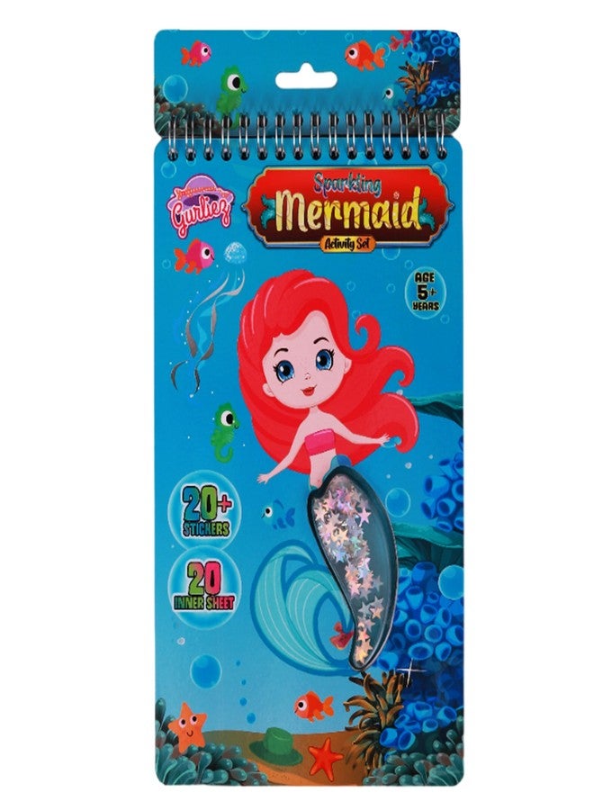STRIDERS Sparkling Mermaid Activity Set - A Fun and Creative kit for Kids, Perfect for Imaginative Play, Crafting, Enhancing Creativity, fine Motor Skills, and Artistic Fun. - Image 1