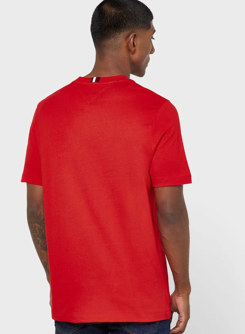 TOMMY HILFIGER Logo Crew Neck T-Shirt
