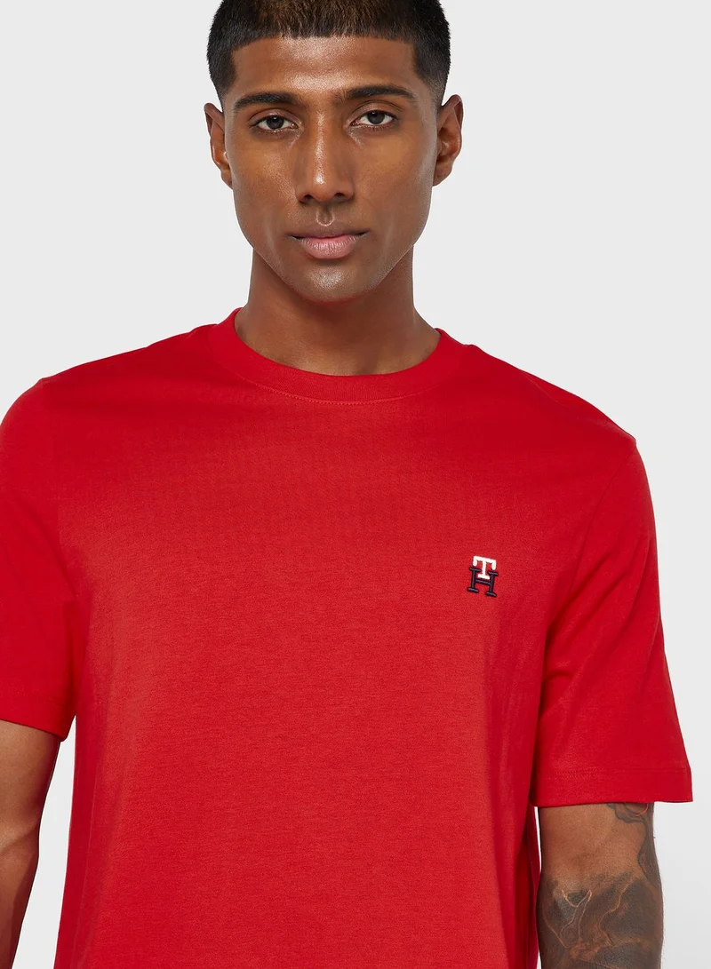 TOMMY HILFIGER Logo Crew Neck T-Shirt