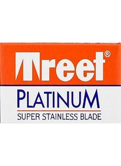 TREET Platinum Super Stainless DoubleEdge Blades 10 razor blades by Treet  - Image 1
