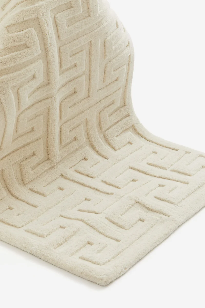 اتش اند ام Tufted Wool Rug