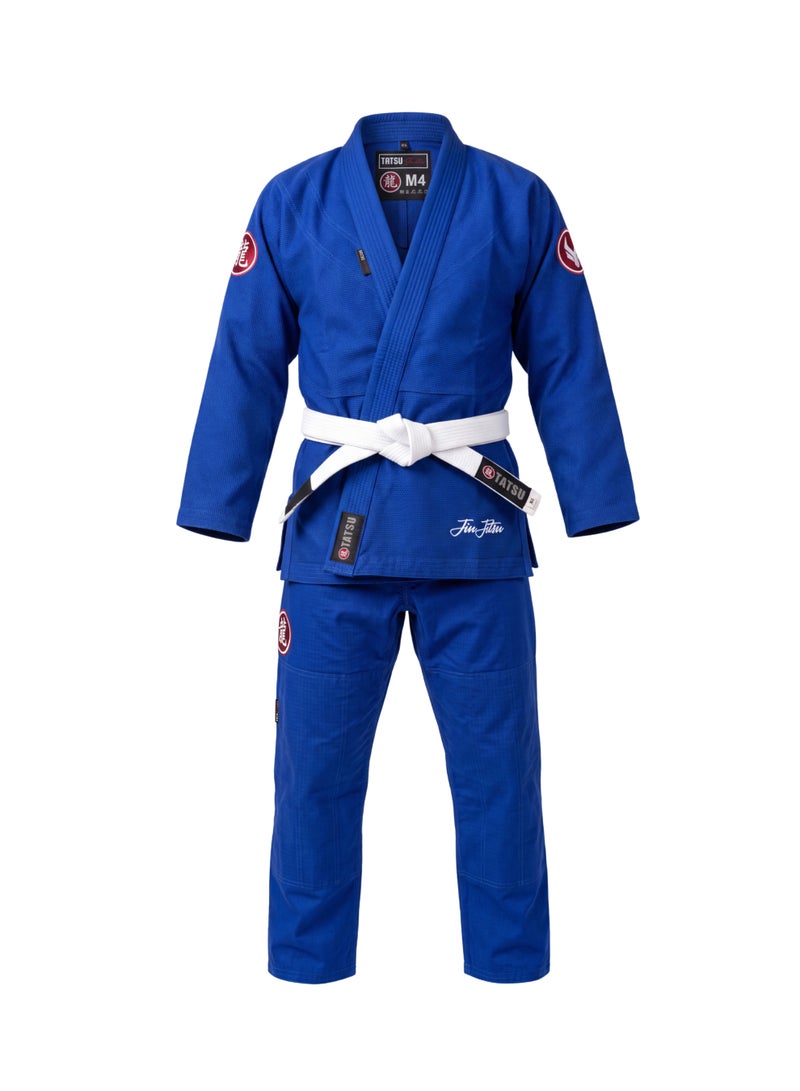TATSU RONIN BJJ Gi – ROYAL BLUE | Premium Pearl Weave - Adults - Image 1
