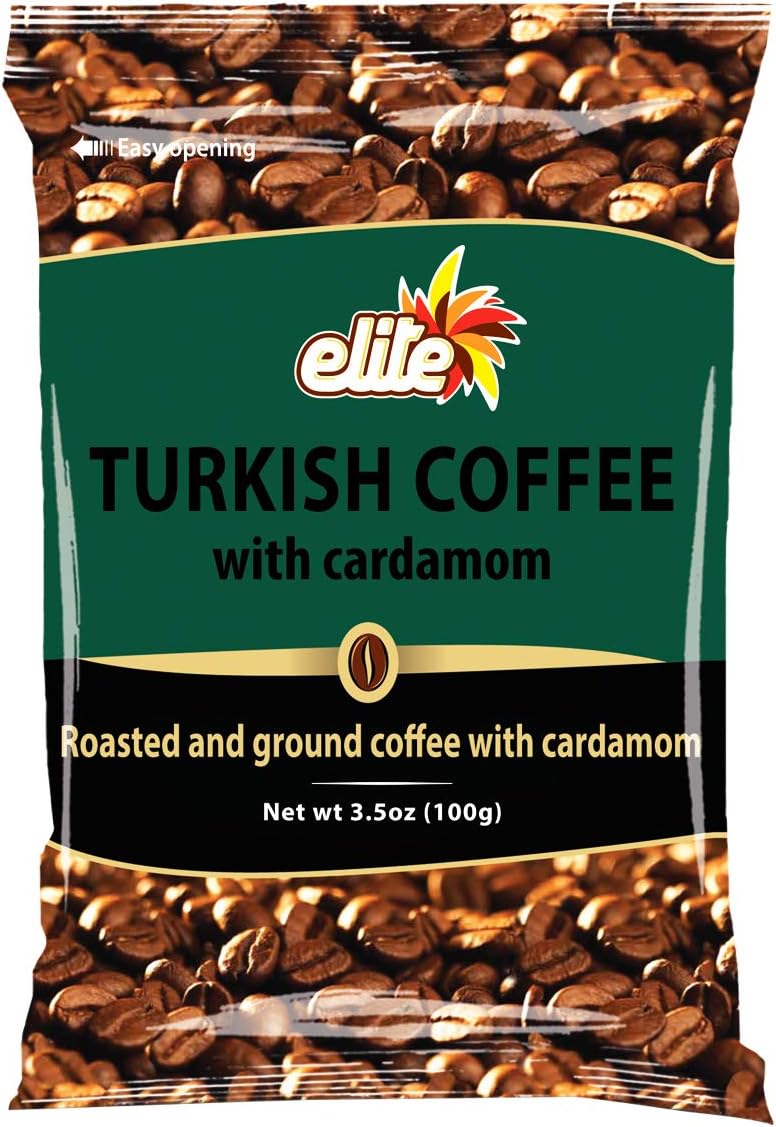 Elite قهوة تركية إلت مع الهيل - 3.5 أونصة (عبوة من 3) - Image 2