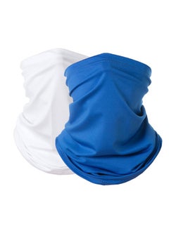 SOWUGI 2Piece Sun UV Protective Neck Gaiter Breathable Face Mask Face Cover Outdoor Cycling Neck Scarf  - Image 1
