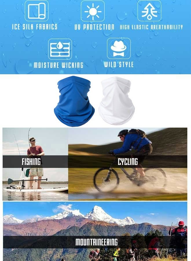 صوجي قطعتان من غطاء الرقبة الواقي من أشعة الشمس فوق البنفسجية وقناع الوجه القابل للتنفس ووشاح الرقبة لركوب الدراجات في الهواء الطلق - Image 4