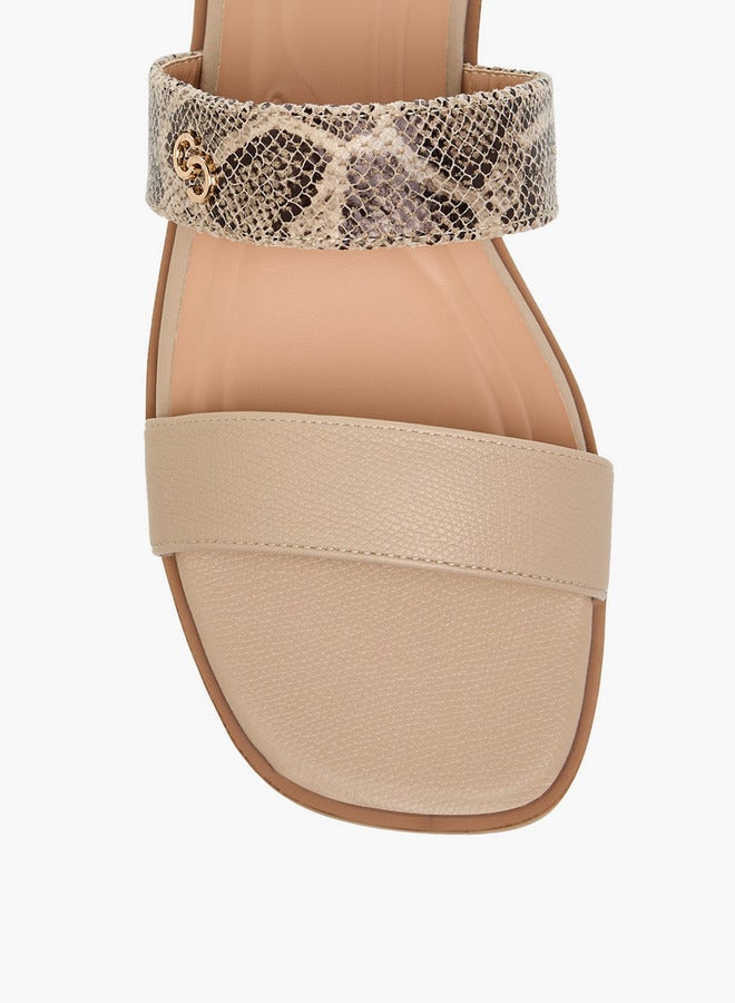 سيليست صنادل نسائية سهلة الارتداء سادة - Image 4