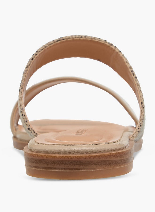 سيليست صنادل نسائية سهلة الارتداء سادة - Image 5