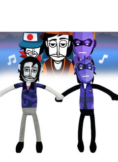 Incredibox Rhythm Box Music Game Plush Toy Set of 2
