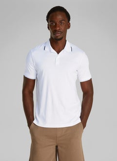 CALVIN KLEIN Liquid Touch Block Tipping Polo  - Image 1