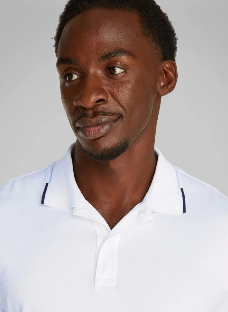 CALVIN KLEIN Liquid Touch Block Tipping Polo