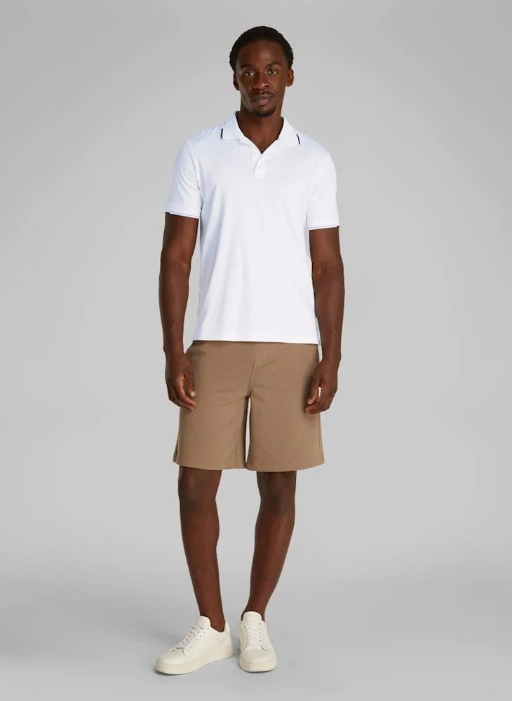 CALVIN KLEIN Liquid Touch Block Tipping Polo