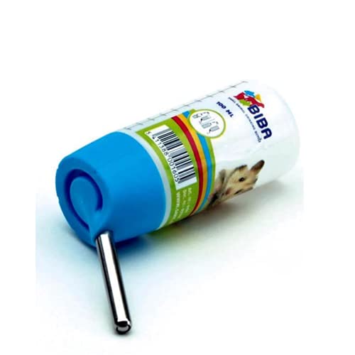 Savic Biba 100ml Leakproof Drinking Bottle – Cage-Attachable Water Dispenser for Hamsters, Rabbits, Guinea Pigs, Kittens, Puppies & Other Small Pets Durable, Drip-Free, Easy to Use & Clean - Image 1