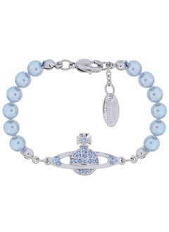 Silver Blue Diamond Saturn Blue Pearl