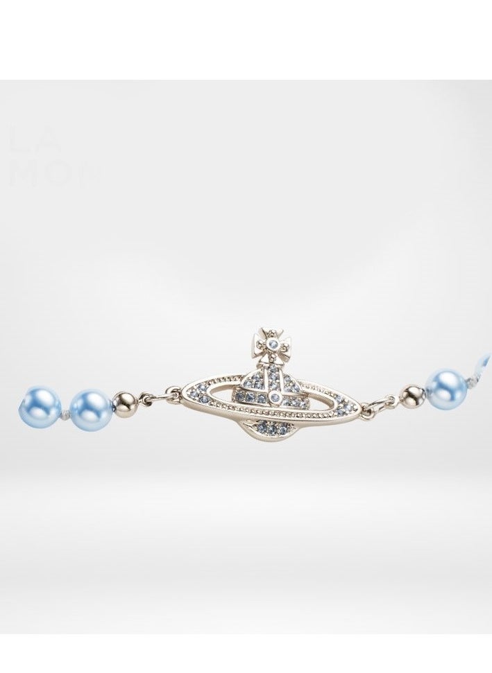Vivienne Westwood Vivienne Westwood Classic Saturn Pearl Bracelet  - Image 5