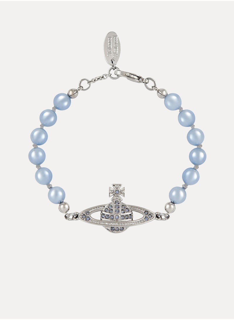 Vivienne Westwood Vivienne Westwood Classic Saturn Pearl Bracelet  - Image 3