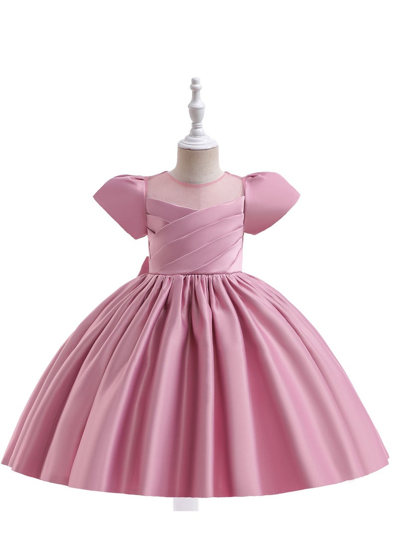 Loquat Princess Cap Sleeve Maxi Dress - Image 1