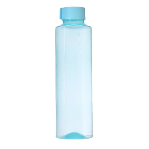 Gluman Fresco Fridge Water Bottle | SET OF 3 | BPA Free | 100% Leak Proof | Office Bottle | Gym Bottle | Home | Kitchen (Sky Bue) - Image 3