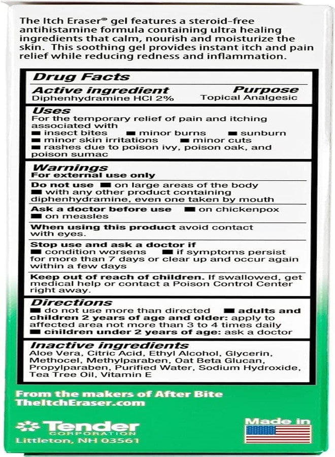 The Itch Eraser Tenders The Itch Eraser Gel Max Strength 2oz (5 Pack - Image 3