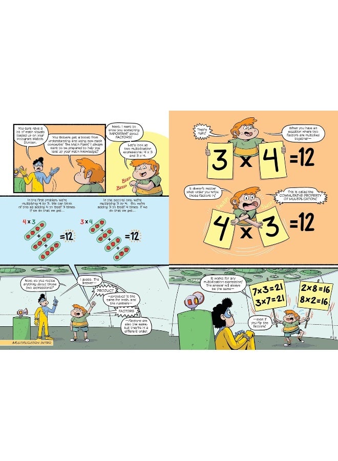 The Solvers Book #1: The Divmulti Ray Dilemma: A Math Graphic Novel: Learn Multiplication and Div - Image 4
