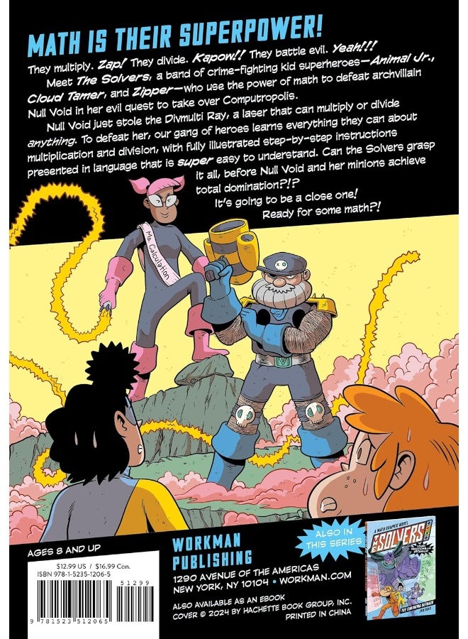 The Solvers Book #1: The Divmulti Ray Dilemma: A Math Graphic Novel: Learn Multiplication and Div - Image 2