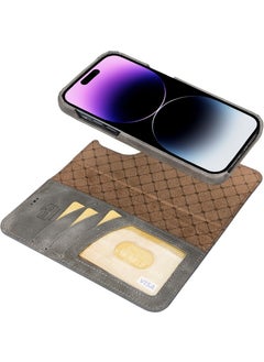 BOULETTA Apple iPhone 14 Pro Max Compatible Leather Wallet Case F360 Rst1 Black  - Image 4