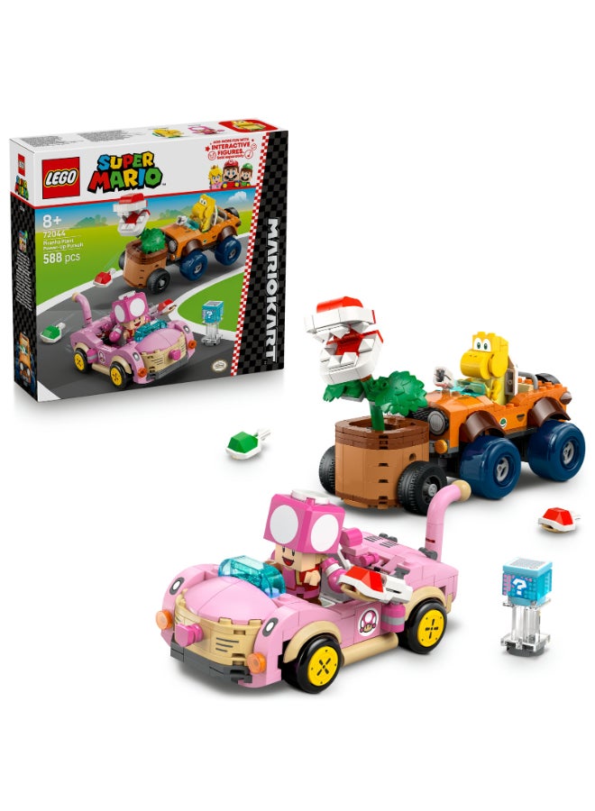 LEGO Super Mario: Mario Kart Piranha Plant Power-Up Pursuit 72044 Building Set (588 Pieces) - Image 1