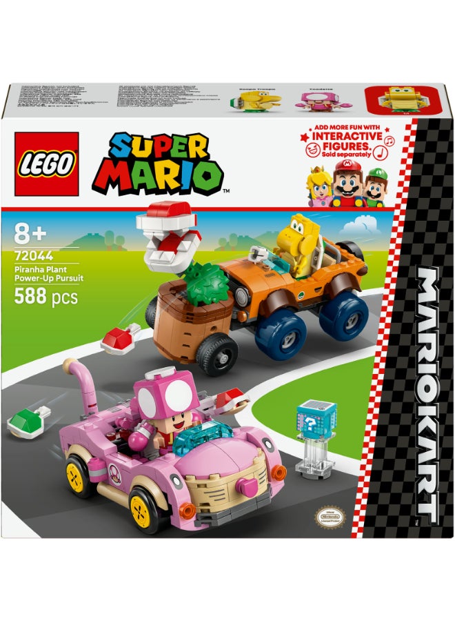 LEGO Super Mario: Mario Kart Piranha Plant Power-Up Pursuit 72044 Building Set (588 Pieces) - Image 2