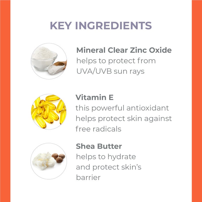 derma-e DERMA E Sun Defense Mineral Sunscreen SPF 30 Body â€“ Broad Spectrum Sun Cream â€“ Fragrance Free Zinc Oxide and Titanium Dioxide Aging Reducing Protection, 4 Oz - Image 2