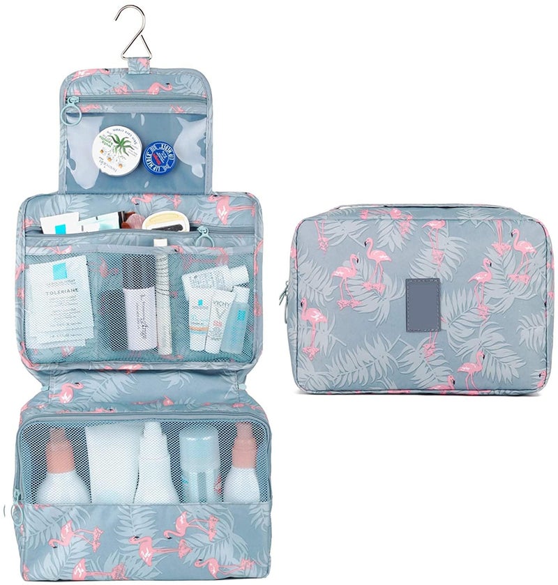 TAGUDA Cosmetic Toiletry Makeup Vanity Shaving Household Grooming Travel Storage Organizer Bags Pouch kit Pack for Men Women Girls Travel Multicolor - Image 5