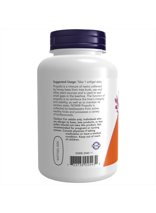 now Supplements, Propolis 2,000 (Bee Propolis), 5:1 Extract, Natural Bee Product, 90 Softgels - Image 3
