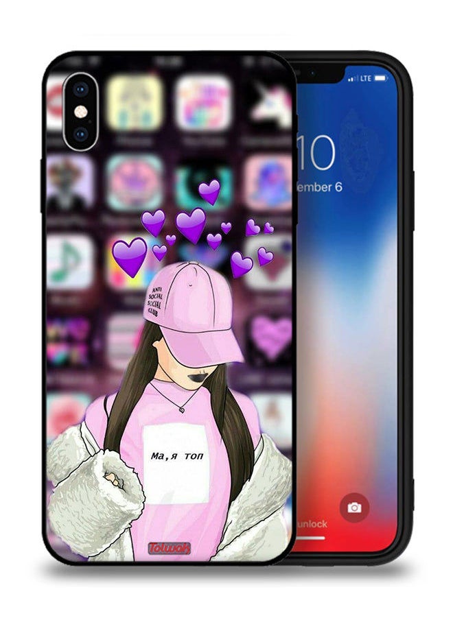 Tolwak Apple iPhone XS Max Protective Case Anti Social Club  - Image 1