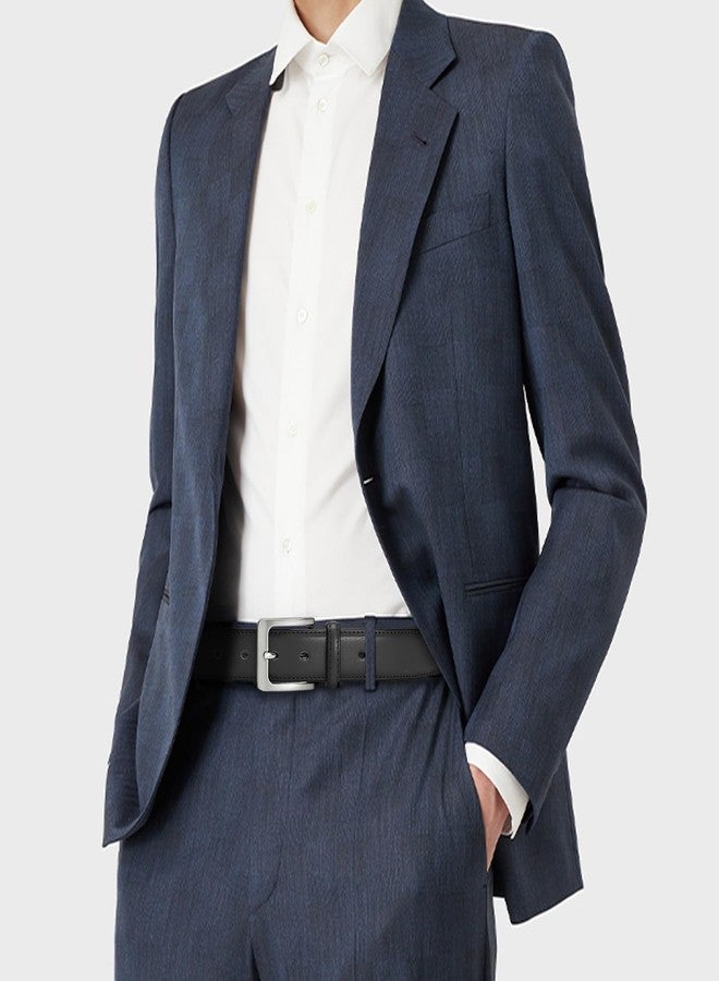 SENDEFN Mens Belts Leather Belt for Men 1 1/4" for Casual Jeans Dress Pants with Gift Box - Image 5