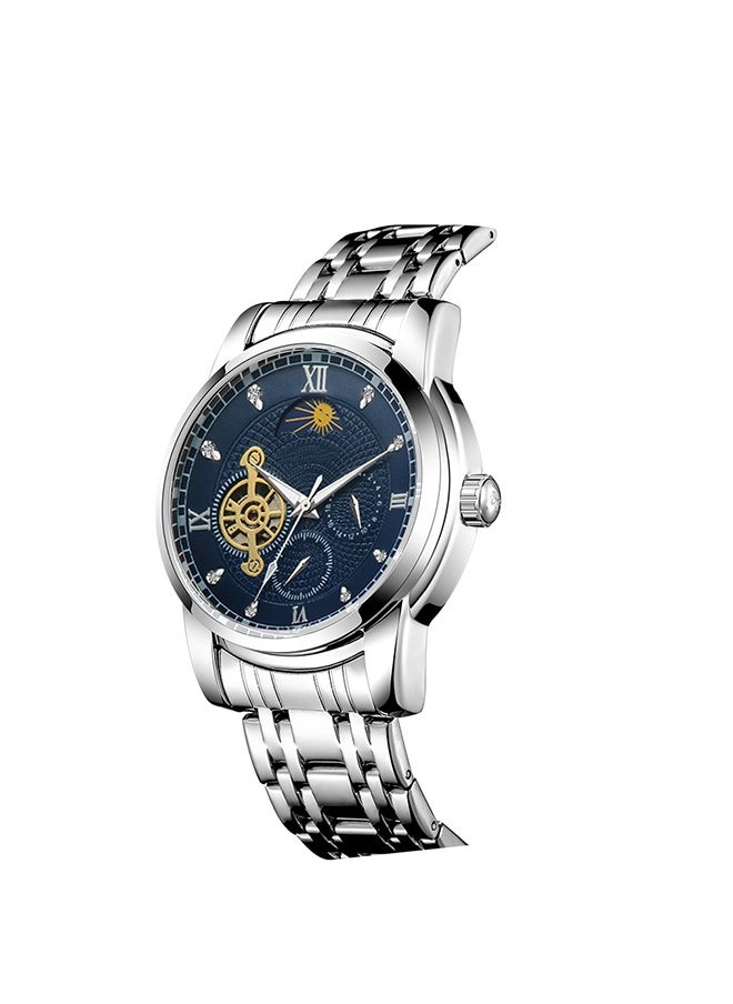 Sharpdo Men's Multifunctional Mechanical Stainless Steel Quartz Watch  - Image 3