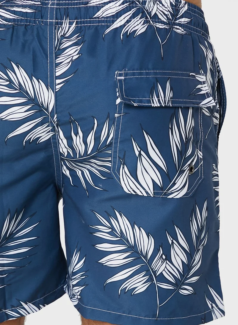 Seventy Five Leaf Swimshorts
