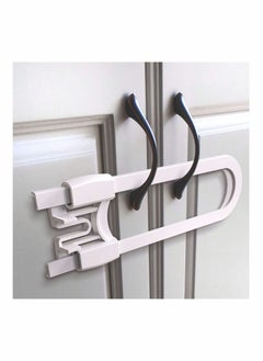 Y&D Cabinet Handle Locks, Multi Purpose Child Safety Lock Best for Baby Proofing Strong ABS Free Plastic Knob Cover Proof Latches (8 Pack)  - Image 1