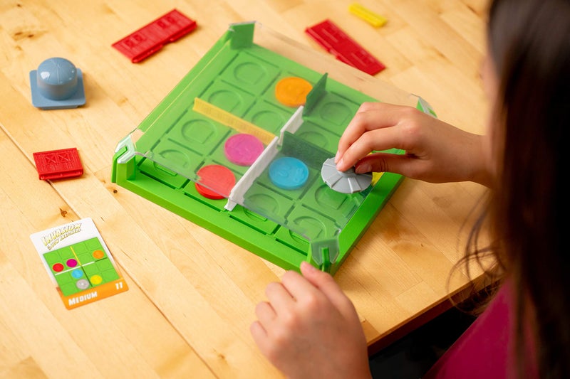 thinkfun Think Fun Invasion of the Cow Snatchers STEM Toy and Logic Game for Boys and Girls Age 6 and Up - A Magnet Maze Logic Puzzle, Multi, (1021) - Image 2