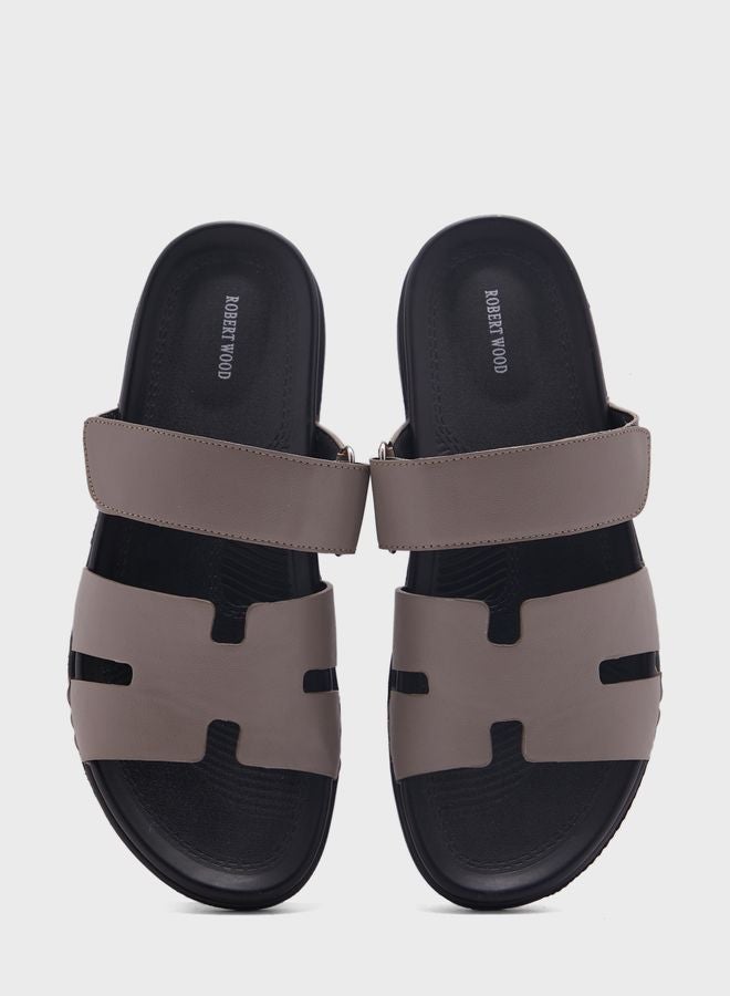 Robert Wood Comfort Footbed Slider Sandals - Image 4