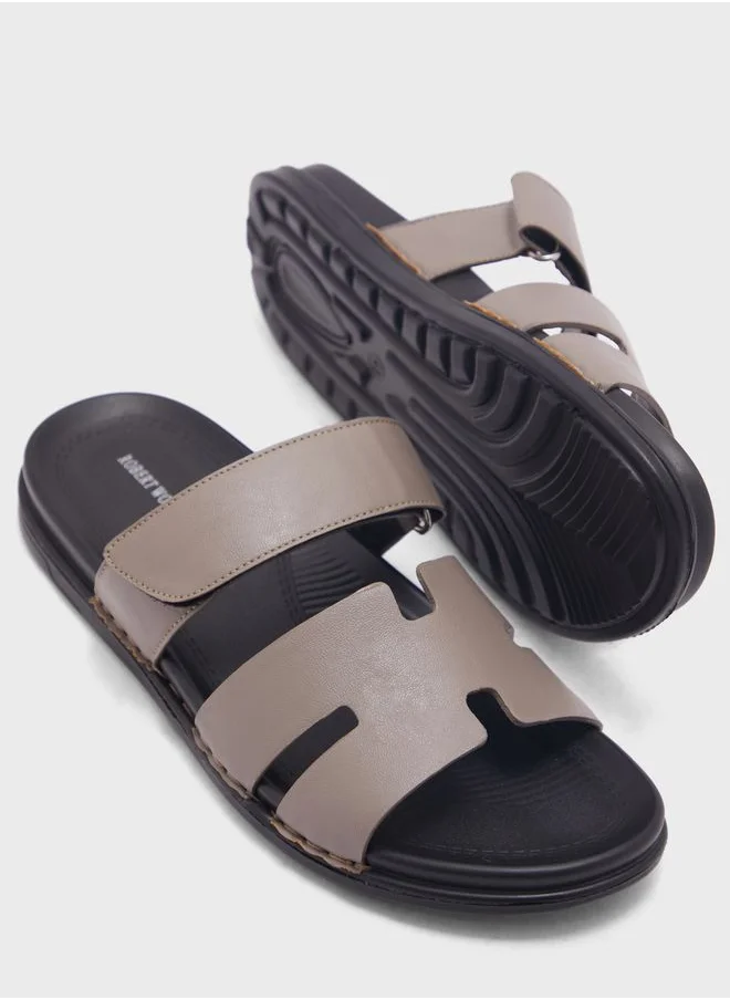 Robert Wood Comfort Footbed Slider Sandals