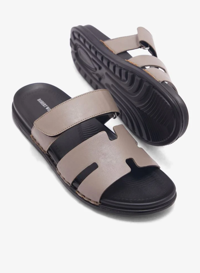 روبرت وود صنادل منزلقة مريحة للقدم