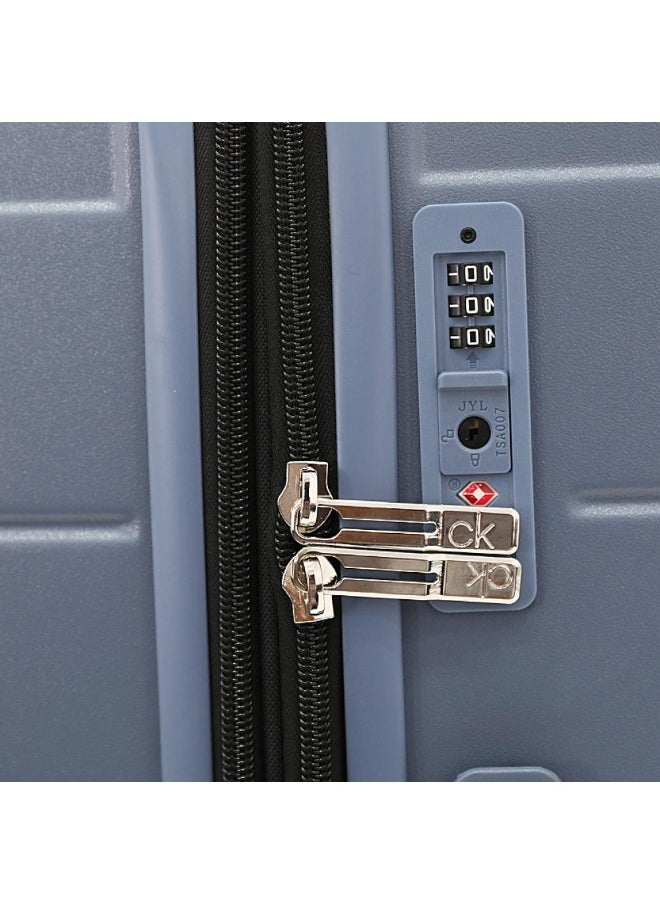 CALVIN KLEIN Palisades Hardside Luggage on Wheels for Unisex | Ultra Lightweight ABS on with Spinner Wheels 4 Color Flintstone  - Image 4