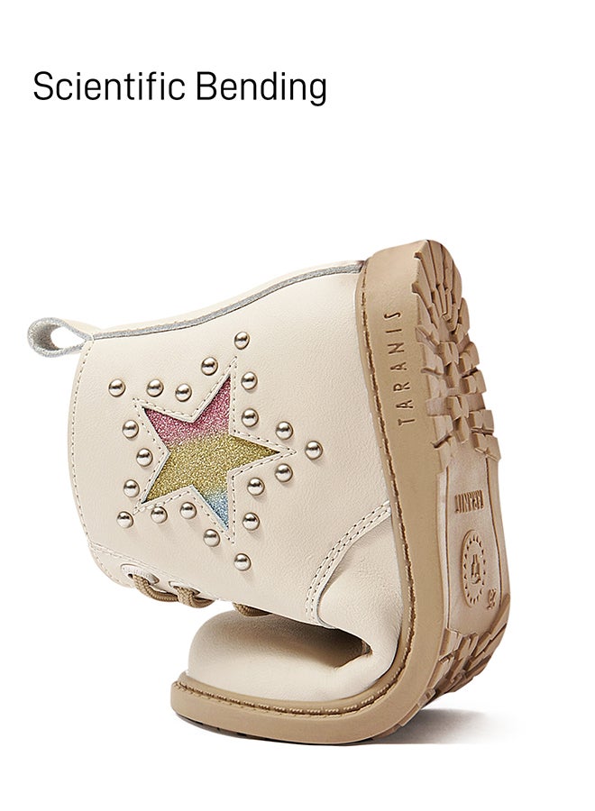 Taranis Taranis Children's Shoes Riveted Star Leather Boots  - Image 3