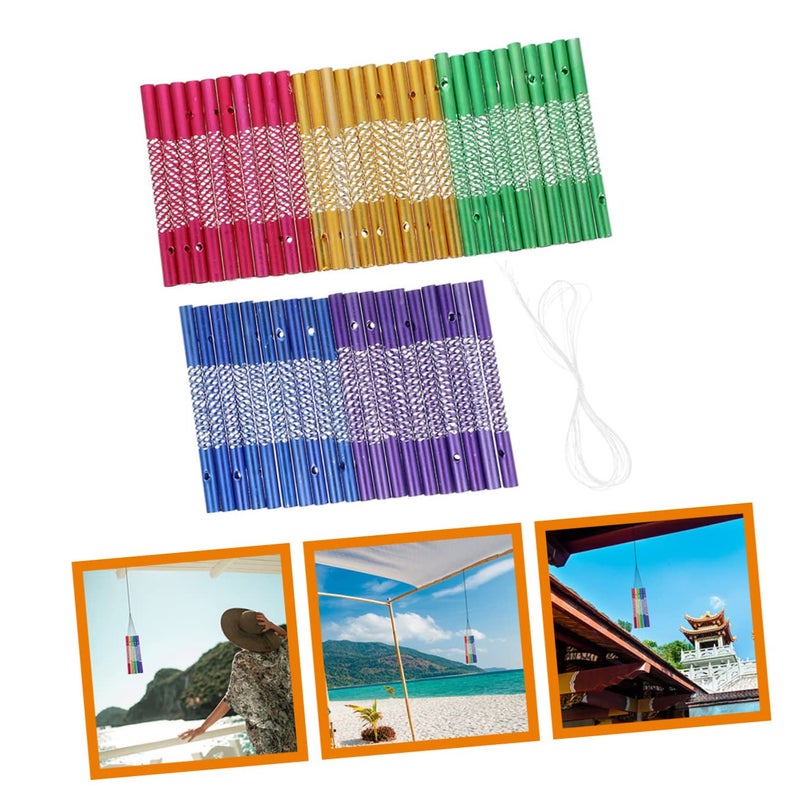 DIY Wind Chime Kit Aluminum Tubes Outdoor Garden Decor Home Accessories - Image 3
