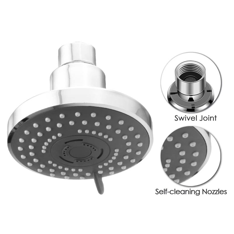 ALTON SHR20725 ABS 4INCH 3Function Overhead Shower Chrome Finish Without Arm - Image 3