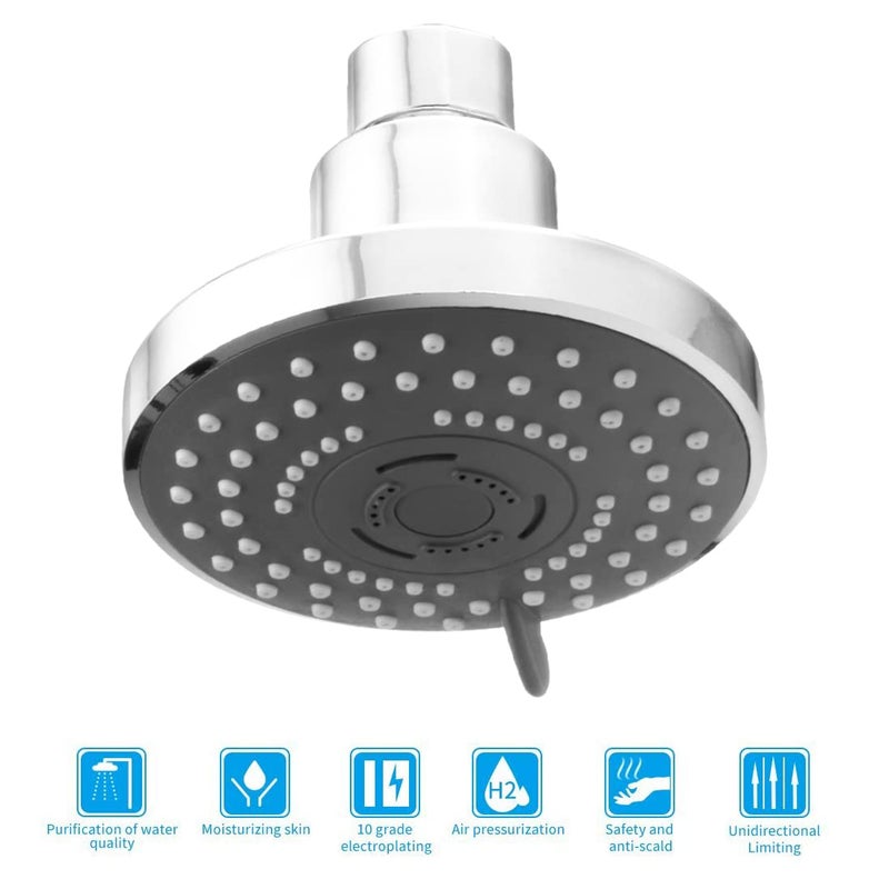 ALTON SHR20725 ABS 4INCH 3Function Overhead Shower Chrome Finish Without Arm - Image 4